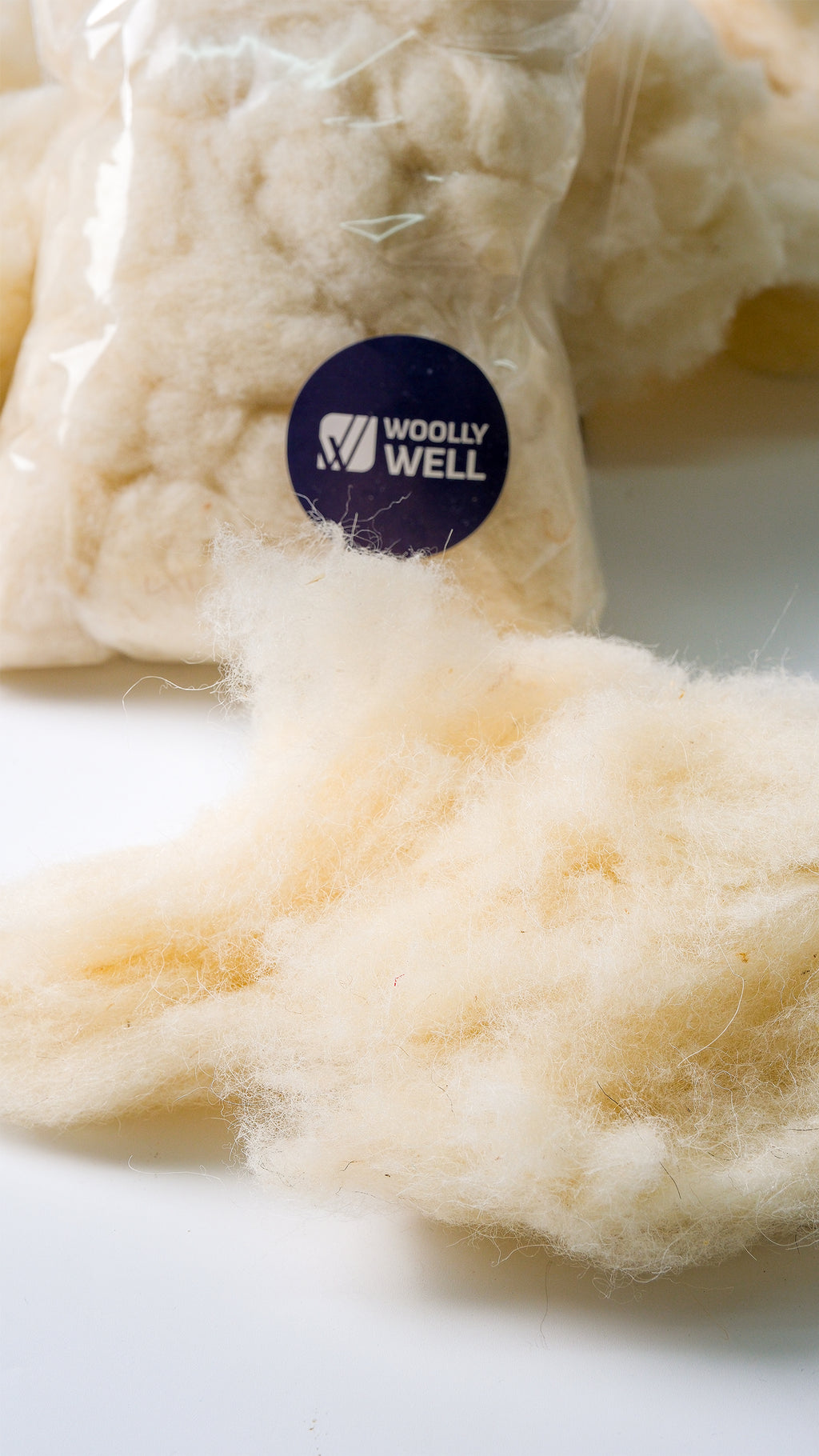 Saf Merino Taranmış Koyun Yünü – 100 g